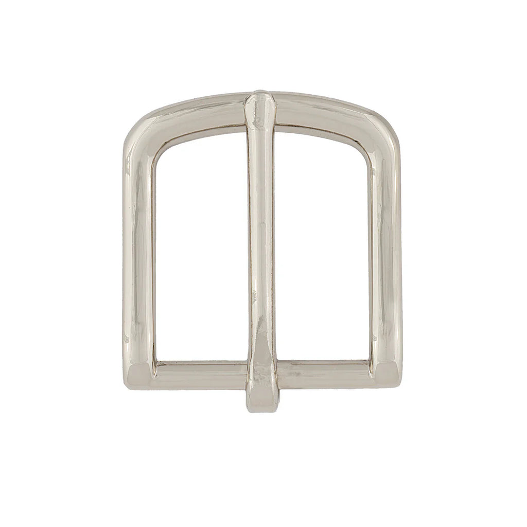12 Nickel Plated (NP) Belt Buckle – Durable Metal Buckle for Leather Straps