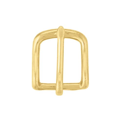12 Solid Brass Belt Buckle – Heavy-Duty Brass Buckle for Leather Straps