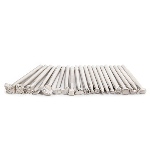 1Set(20Pcs)Leather Carving Hand Working Saddle Making Tools Engraving Craft Set