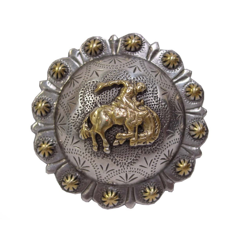 AJ Tack Bucking Bronc Rider Berry Concho